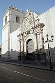 Arequipa, the beautiful Jesuit Church of La Compaa